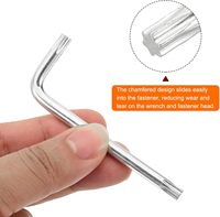 Kunci Allen Torx Baja Paduan Multi-Fungsi Kunci Allen Bunga Kelas Industri untuk Perbaikan Mesin Industri