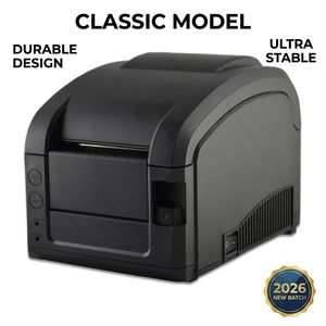 เครื่องพิมพ์ฉลากความร้อน EU [รุ่นคลาสสิก] Gprinter GP-3120TL ขนาด 3 นิ้ว รุ่นที่มั่นคง  เครื่องพิมพ์ฉลากความร้อน 80 มม. สำหรับพิมพ์ป้ายบาร์โค้ด - Product Image 1