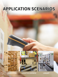 Henex HC-300R Mini Túi Máy Quét Mã Vạch, xách tay không dây 1D <span class=keywords><strong>2D</strong></span> QR code Reader cho bán lẻ, hậu cần, hàng tồn kho sử dụng - Product Image 4