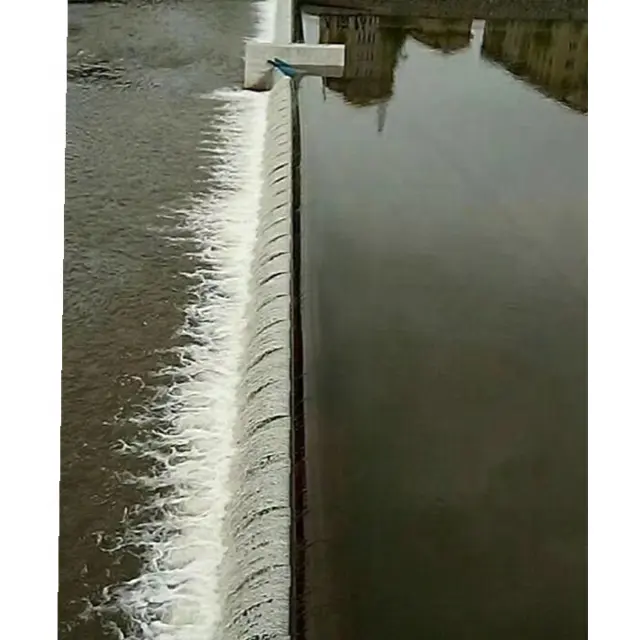 Déversoir en caoutchouc gonflable de l'eau/air/barrage en caoutchouc dans la rivière