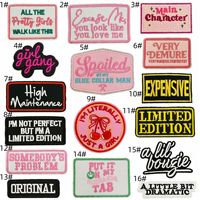Patch thermocollant carré en tissu polyester brodé, motif dessin animé et anime, pour vêtements, avec adhésif activé par la chaleur