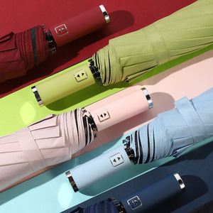 <b>Macaron</b> Gradient Color Advertising Folding Sun Umbrella With Modern Design <b>Box</b> Packing for Wholesale - Product Image 1