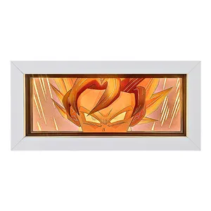 هدايا قطعة واحدة من الرسوم المتحركة لشخصيات ناروتو الأكشن الأكشن الأكثر مبيعاً صندوق إضاءة ليد على شكل كرات التنين والقاتل الشيطان الهجوم على تيتان