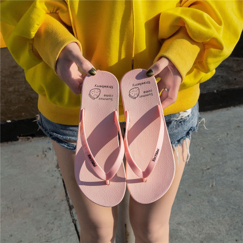 Custom Thong Flip Flops Slippers Women Fashion Slippers Summer Beach Shoes
