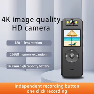 Mini Body <strong>Camera</strong> Stabilized Dual UHD Wearable Body Cam WiFi CMOS <strong>Handheld</strong> Mini Camcorder - Product Image 2