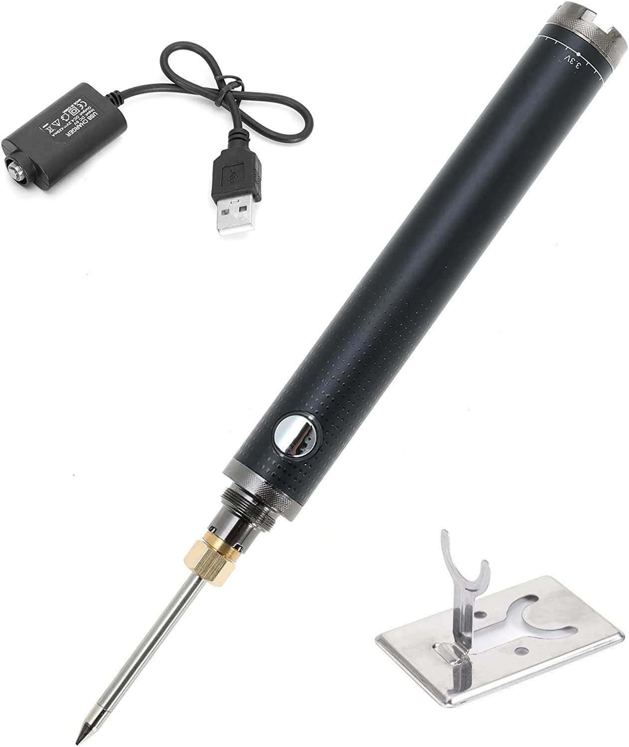 Портативный мини-паяльник с аккумулятором, паяльный инструмент с USB, паяльник с беспроводной зарядкой