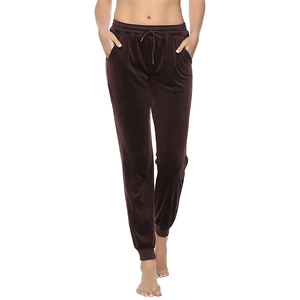 <span class=keywords><strong>Pantaloni</strong></span> Termici Invernali a Vita Alta per Donna, Jogger in Pile Vellutato, Comodi <span class=keywords><strong>Pantaloni</strong></span> in Flanella per Ragazze - Product Image 3