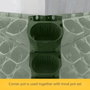 <span class=keywords><strong>Maceta</strong></span> de esquina vertical para pared, sistema de riego por caída, <span class=keywords><strong>maceta</strong></span> colgante para pared, para exteriores - Product Image 2