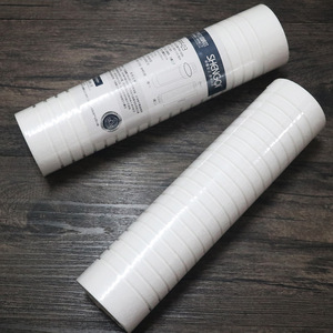 10-Inch Grooved Pp Cotton Filter Cartridge 1 Micron For <b>Water</b> Purifier And <b>Dispenser</b> High Quality Material - Product Image 3