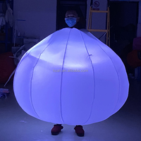 Déguisement gonflable de défilé de festival avec lumière LED