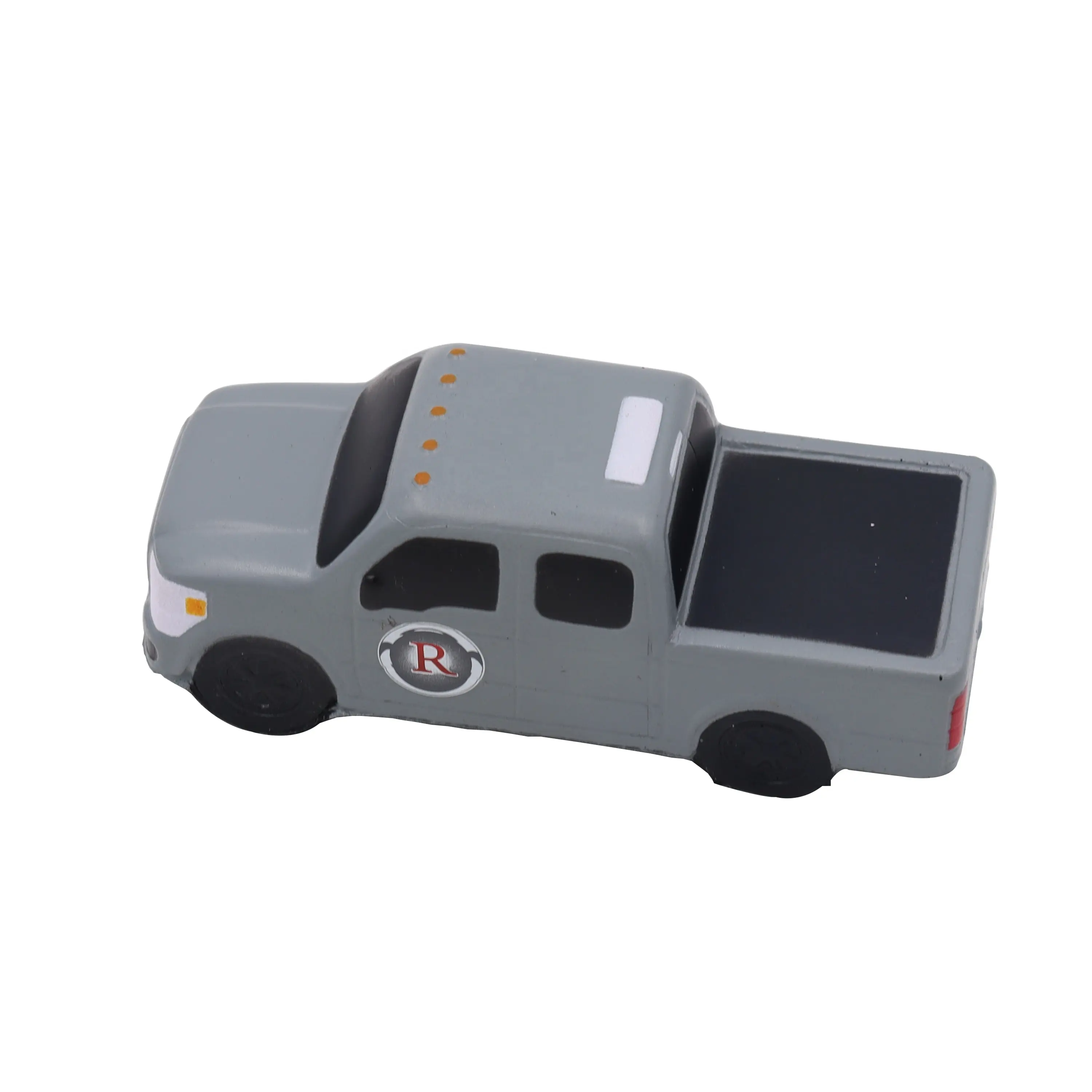 Promotional Gifts Relief Grey Truck Shape Stress Ball PU Foam Kids Toy Car Anti Stress Ball With Logo