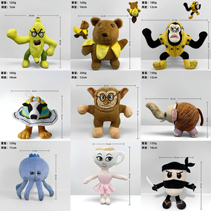 신제품 크로스보더 산하이징 통통통 사후르 나이크 상어 스틱맨 슈퍼 소프트 플러시 토이 PP 코튼 충전 스트레스 해소용 - Product Image 2