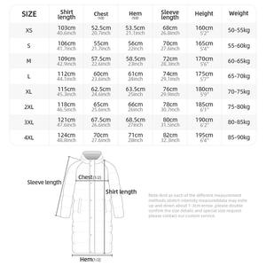 定制标志防风防水羽绒足球夹克外套拉链连帽冬季长袖户外足球夹克蓬松外套 - Product Image 6