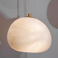 Usine directe espagnol marbre lustre chambre lit moderne Simple lumière luxe Design créatif bar Restaurant éclairage