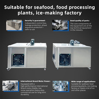 Machine à briques de glace personnalisable, refroidie par air, pour la production de blocs de glace destinés aux usines de transformation des produits de la mer