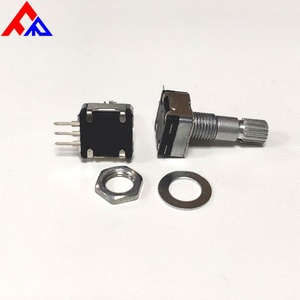 Codificador Incremental EC11 de 3 Pines de Alta Calidad, Interruptor de Pin Vertical PEC11, Salida de Voltaje DC5V, Metales y Plásticos para Aparatos de Audio - Product Image 2
