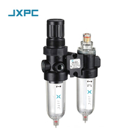 Série JXPC 2FRL, filtre-régulateur-lubrificateur, combinaison de deux unités