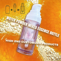 5ml 10ml 15ml 30ml Bouteille mélangée liquide de poudre lyophilisée à double chambre
