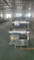 Tumbler à viande en acier inoxydable de 50 L, machine à vide pour la marinade et le traitement de la viande