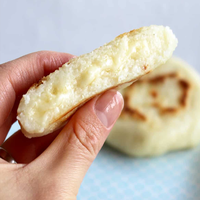 Machine automatique électrique à arepas avec moteur, contrôle PLC, certifiée CE, en acier inoxydable de qualité alimentaire, économe en énergie, haute capacité