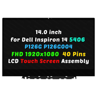 شاشة لمس LCD بديلة مقاس 14 بوصة لجهاز Dell Inspiron 14 5406 P126G P126G004 بدقة FHD 1920x1080 و40 دبوس