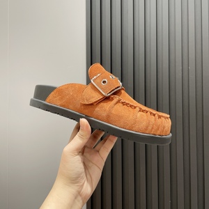 Mocasines de Cuero Genuino de Alta Gama al por Mayor de Fábrica con Puntera Cubierta y Suela Gruesa, Calzado Versátil Mueller - Product Image 3