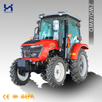 Mini Tractor Agrícola Pequeño con Implementos, Motor Diésel, Maquinaria Agrícola