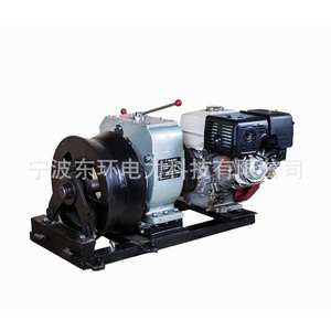 Máquina de Enrollado de Tambor Grande, Cabrestante Motorizado de 3T/5T con Motor de Tipo Central de Gasolina/Diésel para Enrollar Hilos, Categoría de Producto de Cabrestantes - Product Image 5