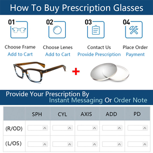Lunettes pour hommes, verres anti-lumière bleue, acétate, lunettes de vue pour hommes, montures de lunettes optiques de haute qualité, lunettes bloquant la lumière bleue pour hommes - Product Image 6