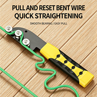 Enderezador de Cables, Rotación Flexible, Enderezador de Cables Resistente al Desgaste y Duradero, Herramienta de Mantenimiento y Decoración para Electricistas