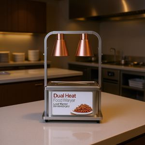 Calentador de Alimentos con Doble Lámpara de Calor D0100HEDQEU, Equipo para Mantener la Comida Caliente - Product Image 2
