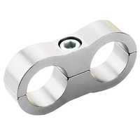 Séparateurs de ligne universels en aluminium anodisé noir, pinces pour tuyaux, outil pour tuyaux d'huile, de carburant et d'eau