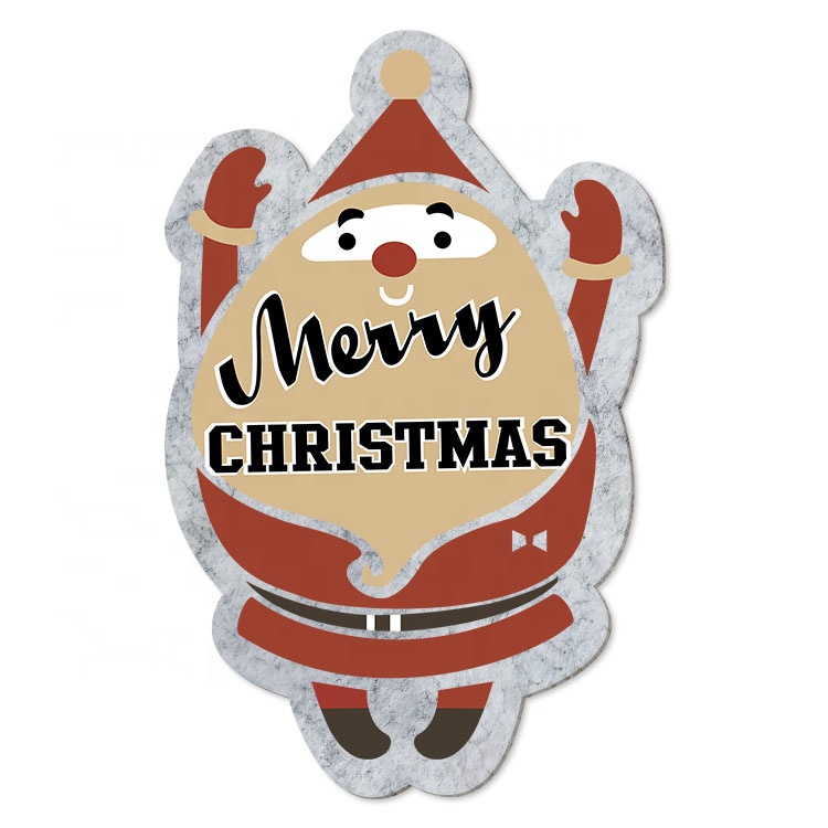 Рождественские украшения висит giveaways Кубок pad индивидуальные дешевые оптом рождественские подарки