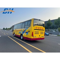 Autobus de luxe d'occasion Zhongtong à vendre, autobus Zhongtong 6906 Euro 6 diesel à transmission manuelle, capacité de 38 places pour le Zimbabwe