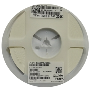 Điện trở màng dày 0603 <span class=keywords><strong>22ohm</strong></span> 22K 120k 200k 2M ohm điện trở chip 1% nóng - Product Image 1