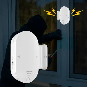 Burglar Proof Home Security Bell Loud Alarm Window Alarm Sensor White Windows And Doors Alarm For House