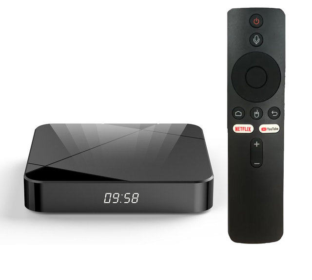 Tanix TX5 Amlogic S905Y5 Android 14.0 4K HDR10+ TV Box Dual Launcher 4GB 64GB with AV1 Decoding 2.4G/5GHz WiFi