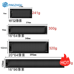 RGB đầy đủ màu sắc linh hoạt <span class=keywords><strong>LED</strong></span> hiển thị cho ô tô và xe tải văn bản lập trình hoạt hình kính chắn gió logo - Product Image 4