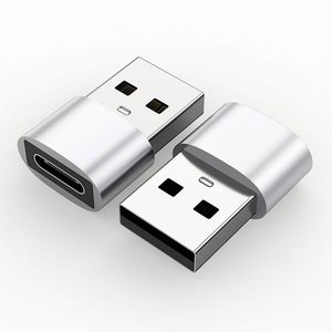 Adaptador <b>Usb</b>-C Hembra A <b>Usb</b>-A Macho Otg De 30 W Con Carcasa Metalica Carga Rapida Para Moviles. - Product Image 6
