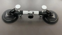 Ventouse réglable à Double ventouse sous vide pour carrelage, verre, granit, pierre, levage, joint, nivellement, traction