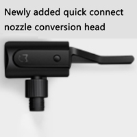 Pompe à air Xiaomi Mijia 2 MJCQB06QW compresseur d'air électrique universel portable 2 capteur de pneu Mi trésor gonflable 2 pour voiture vélo