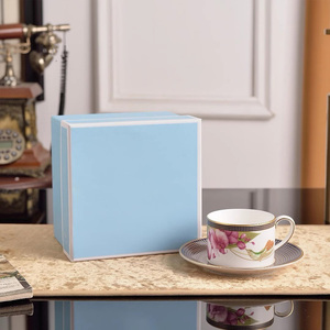 Nordic Hummingbird Design Ceramic Dinnerware Bone China Tableware Set High Quality Gift <b>Box</b> <b>for</b> Weddings Friends - Product Image 4