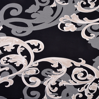 Housses de canapé et de chaise en tissu tricoté polyester élasthanne 100D, respirant, extensible, antistatique, à motif géométrique abstrait, poids moyen