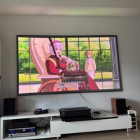Téléviseur laser RGB 4K avec protection oculaire pour salon, écran personnalisé de 100 pouces, L7QR Starlight S1