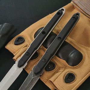 熱販売中 アウトドア 高硬度440C鋼 固定刃 サバイバル タクティカル ハンティングナイフ ABSハンドル付き - Product Image 2