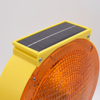 Lampe solaire transparente à LED en ambre, éclairage d'avertissement de la route, 932, bon marché