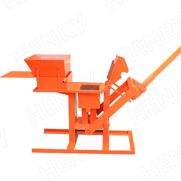 Henry Hr1-30 Handmatige Grondvergrendelingsmachine Voor Het Maken Van Stenen, Voor Verschillende In Elkaar Grijpende Bakstenen