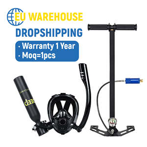 Tanque de Buceo DIDEEP de Aluminio 6061 de 0.5L con Certificación DOT CE, Suministro de Oxígeno de 5-10 Minutos para Buceo y Snorkel - Product Image 2