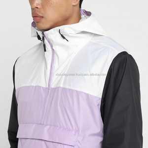 Chaqueta y Abrigo Cortavientos Anorak de Nailon y PVC 100% Impermeable, Completamente Sellado, Personalizado para Exteriores, Nuevo Modelo 2026 - Product Image 1