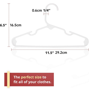 Appendiabiti in plastica antiscivolo per bambini, per uso domestico, a doppio uso (asciutto e bagnato), in PP, per l'organizzazione e l'asciugatura di vestiti e <span class=keywords><strong>abbigliamento</strong></span> per neonati - Product Image 3